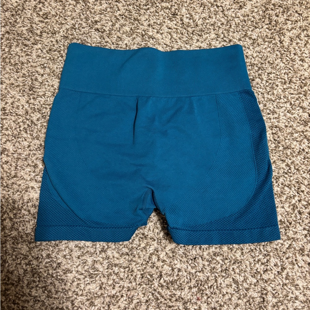 SHEIN Teal Bike Shorts for Women